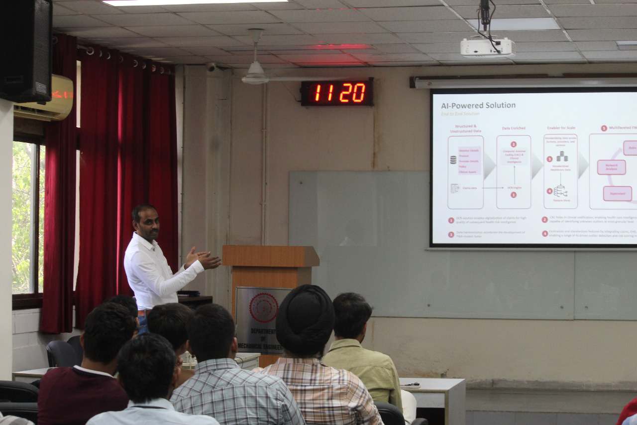 Dr. Boli Chen presenting